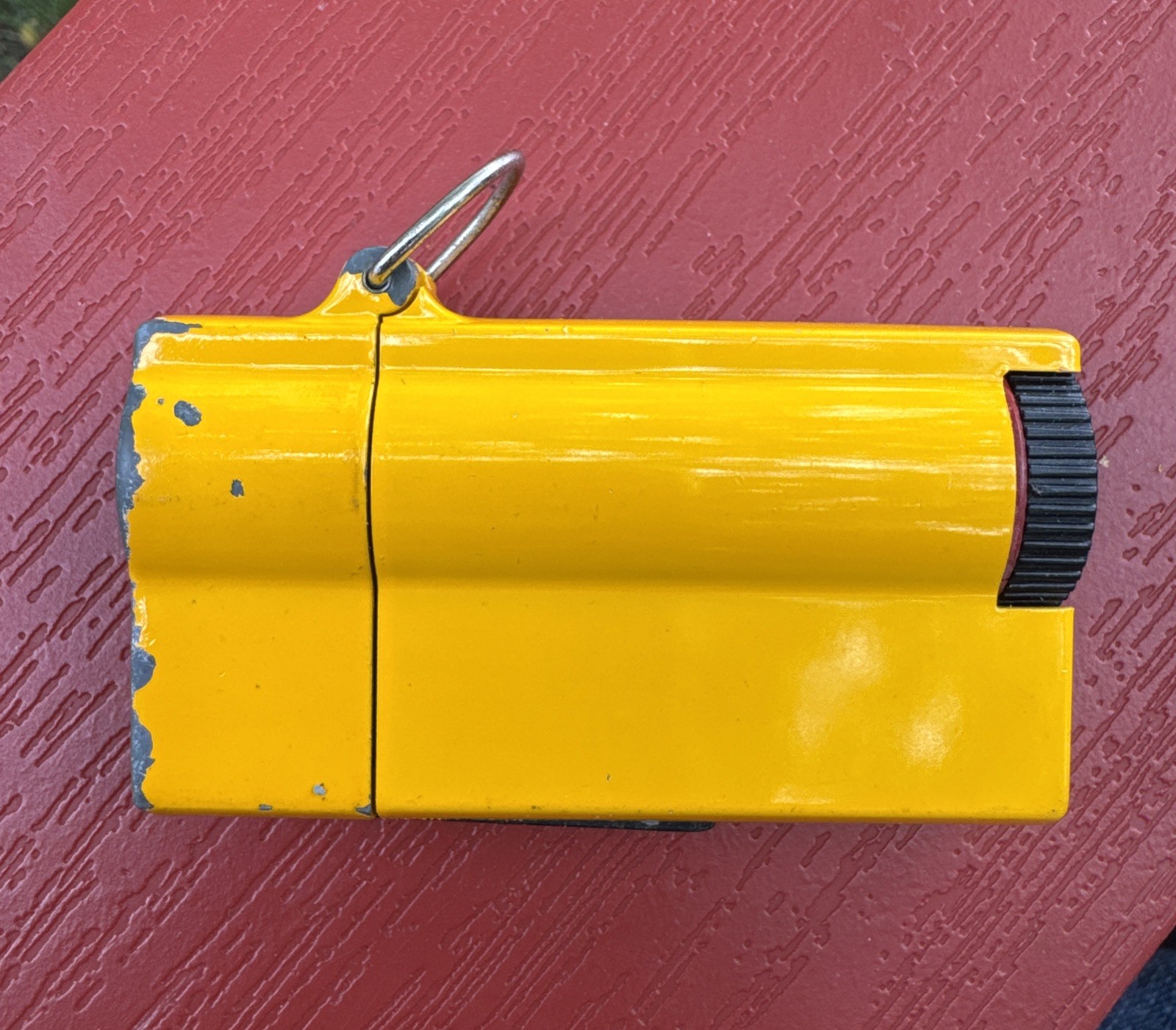 Eddie Bauer Yellow (Outdoors) Butane Cigarette Lighter With Compass