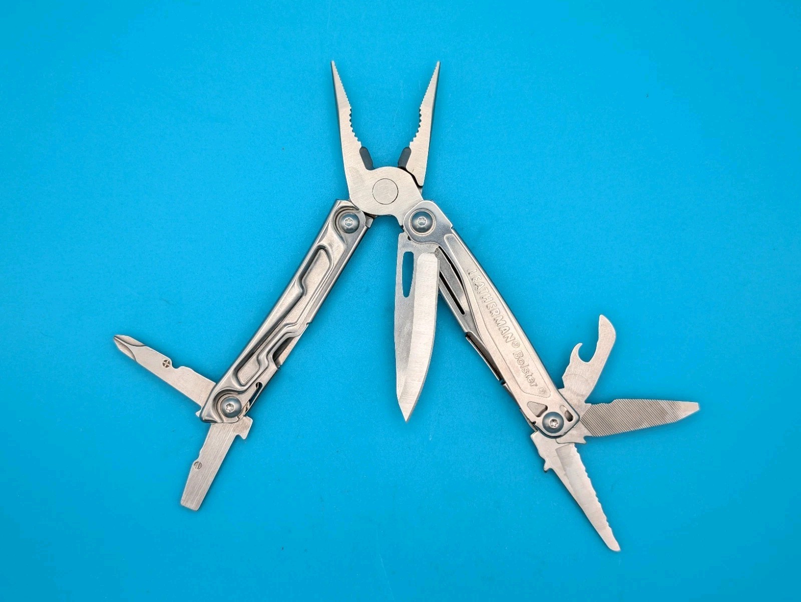 Leatherman Bolster 13 Tool Stainless Steel Multi-Tool!