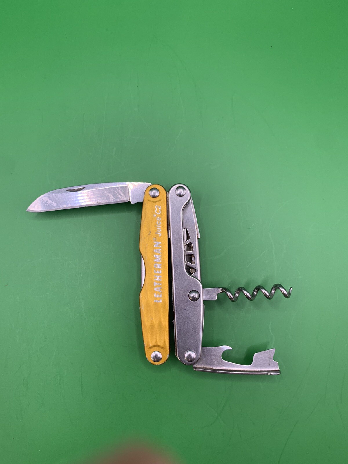 Leatherman Juice C2 Sunrise Yellow Multi-tool Rare Retired