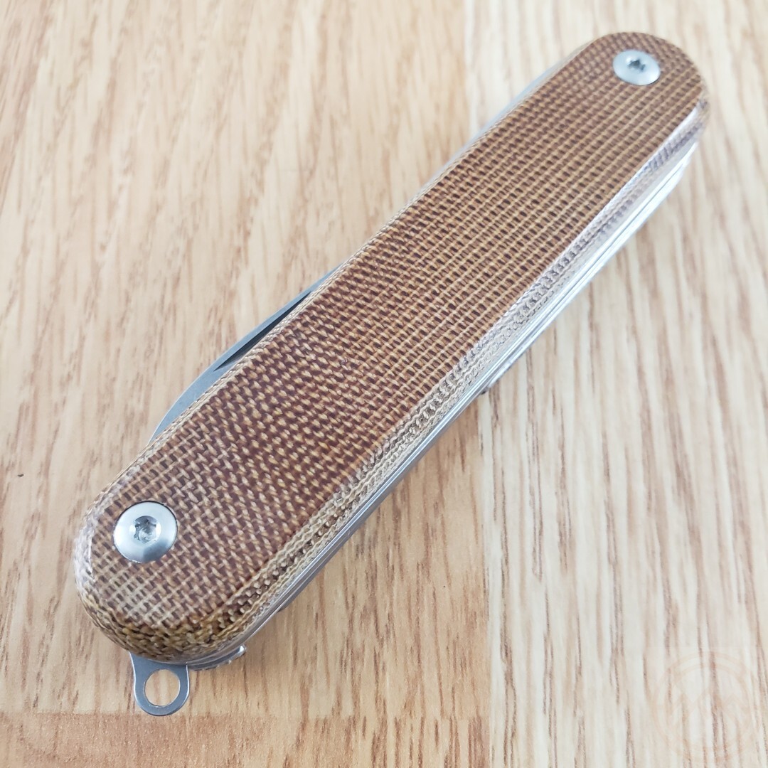 MKM-Maniago Knife Makers Malga 5 Multipurpose MagnaCut Steel Blades Nat Micarta