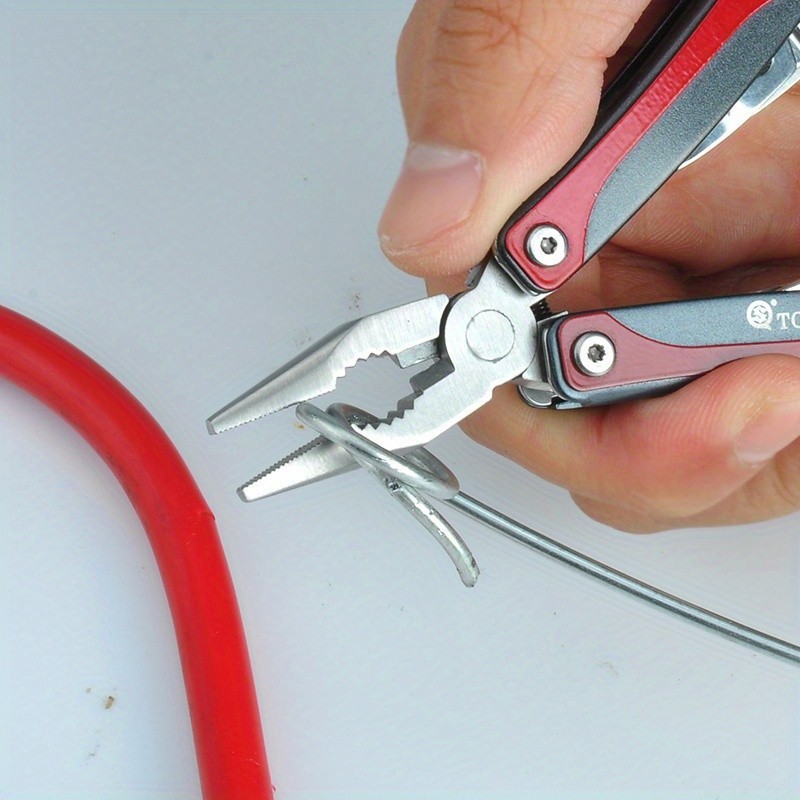 Stainless Steel EDC Pocket Multi-Tool Foldable Outdoor & Survival Utility