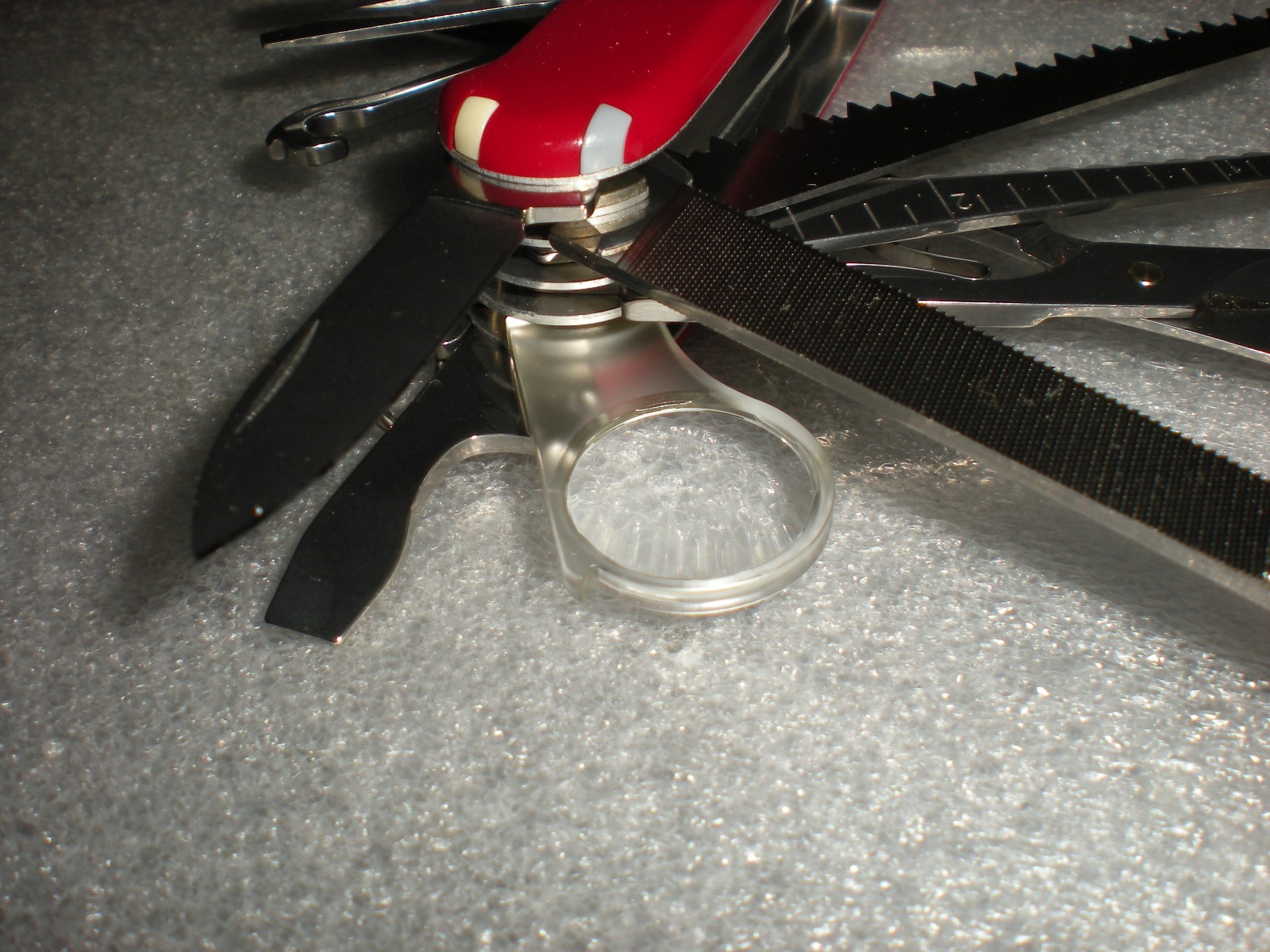 OEM Victorinox Officier Suisse Red Swiss Made Army Knife Multi Tool Saw Scissors