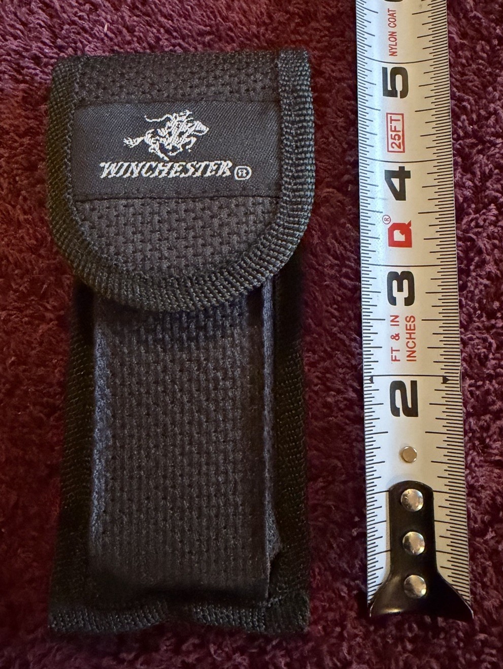 Winchester Multi Tool With Laminated Wood Grain Handel & Nylon Case (NEW)