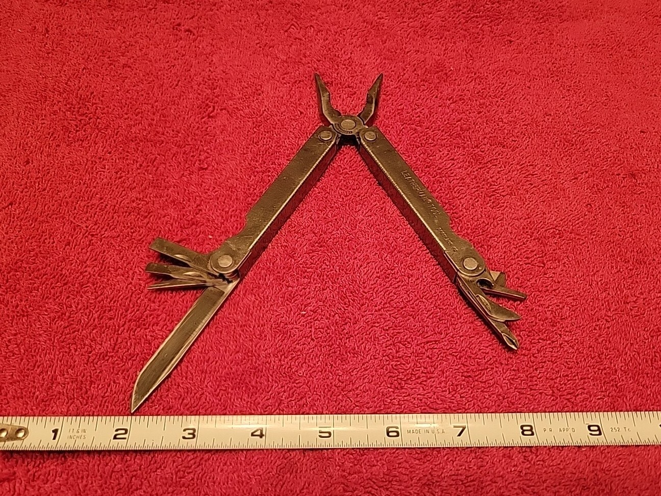 LEATHERMAN TOOL PORTLAND OREGON MULTI-TOOL 02 00 VTG USA 🇺🇸