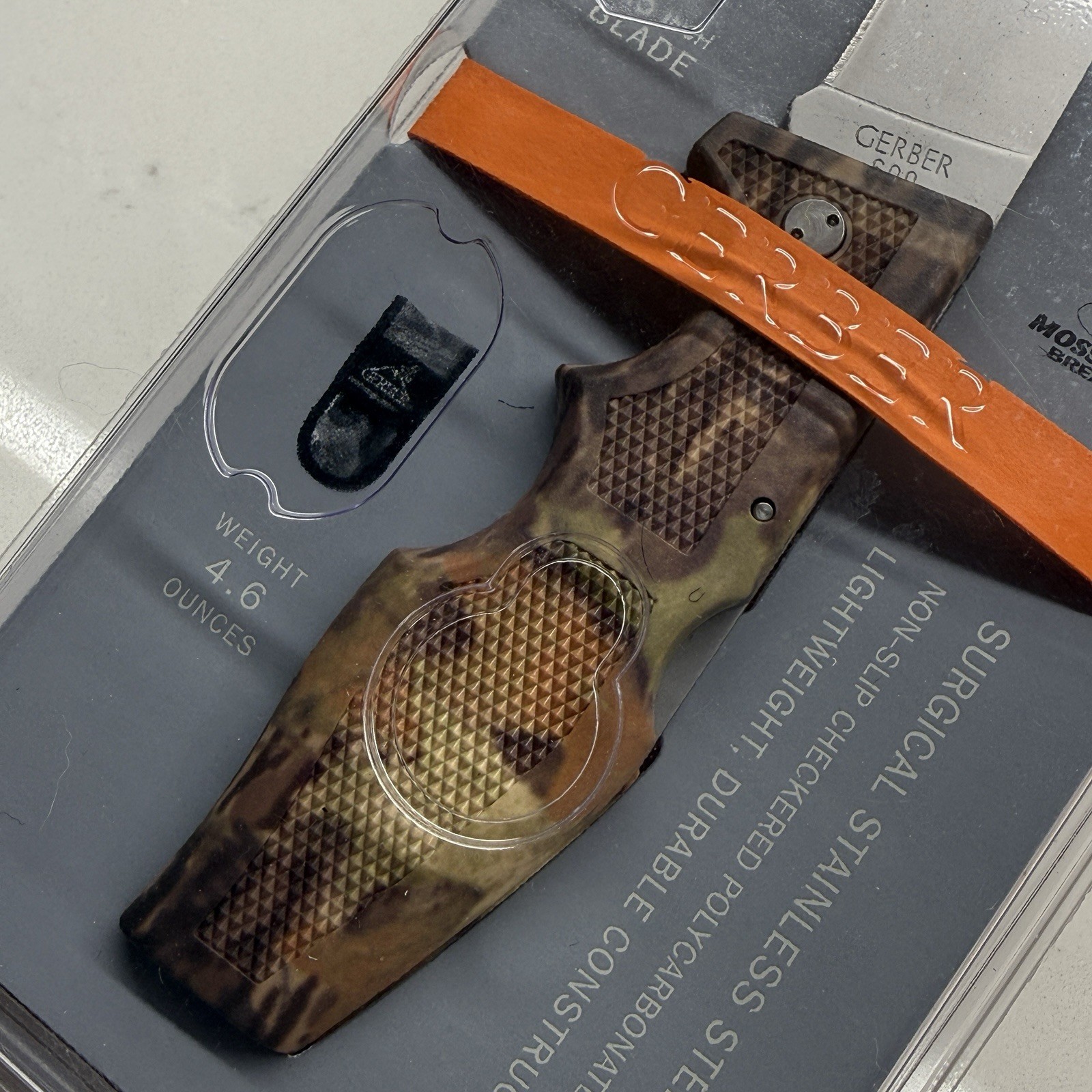 Gerber Magnum LST Camo Mossy Oak Special Edition & Camouflage Gerber Sheath