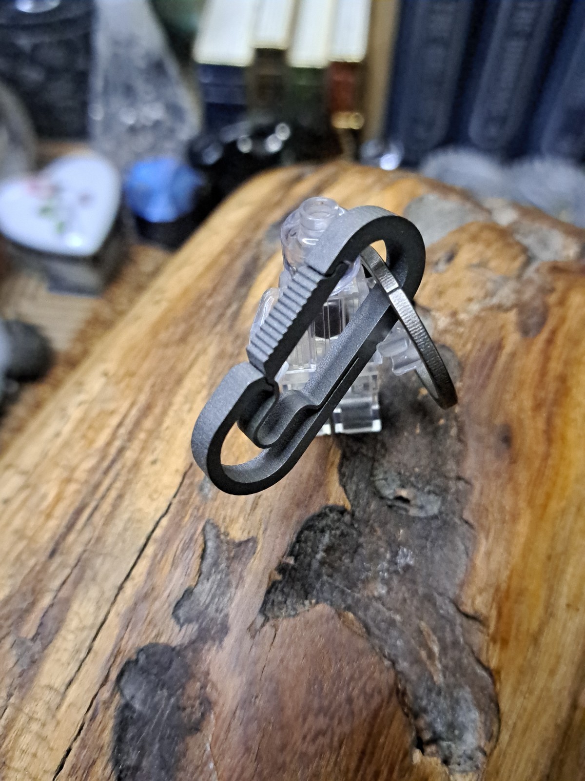 Pro Series Super Mini EDC Titanium Carabiner Keychain