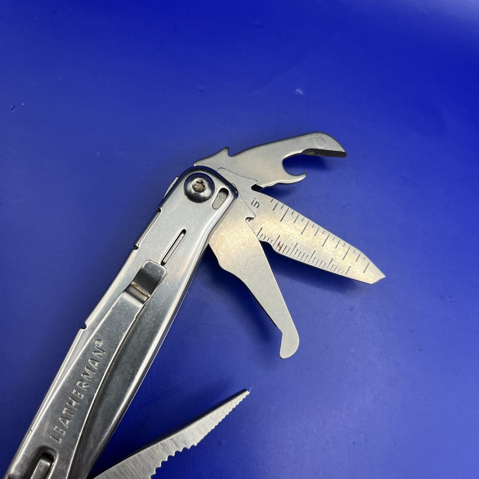 Leatherman Stainless Steel Wingman Multi Tool Scissors Knife Plier