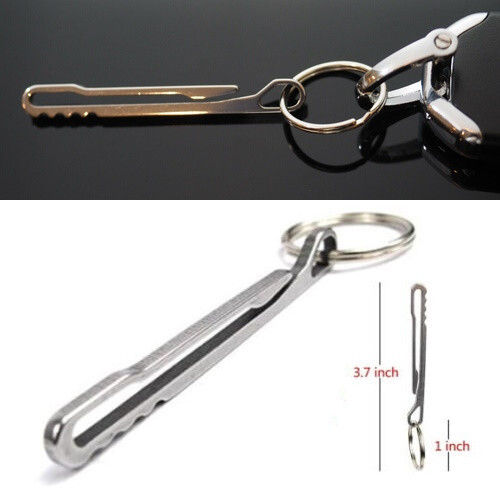 2pcs – Hanging Belt Clip Keychain Car Keyring D-Ring Fob Holder Screwdriver Keys