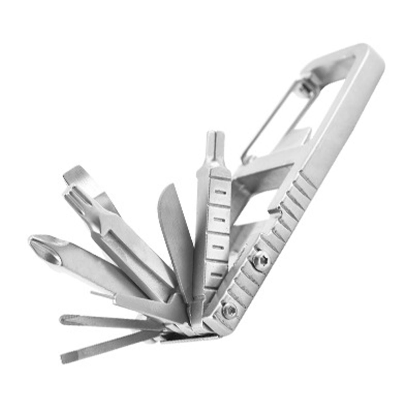 Multitool Keychain Screwdriver 12 In 1 For Outdoor Activities