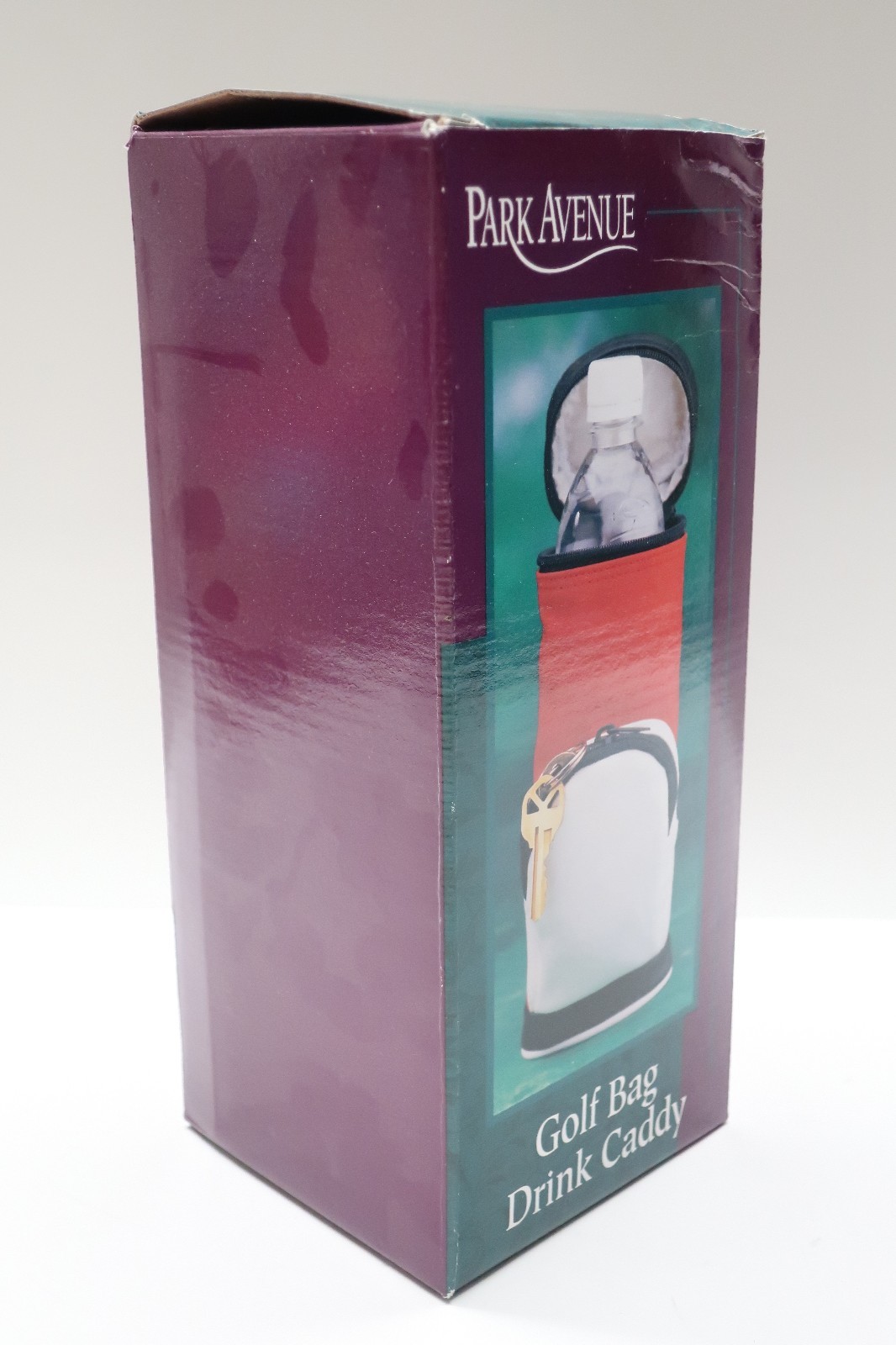 Park Avenue Golf Bag Drink Caddy New in Original Box Great Golfer Gift Idea!