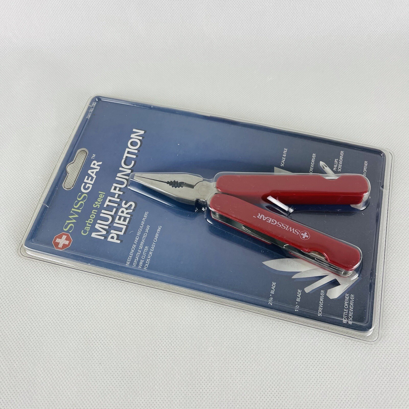 Swiss Gear, Carbon Steel Multi-Function Pliers New In Package