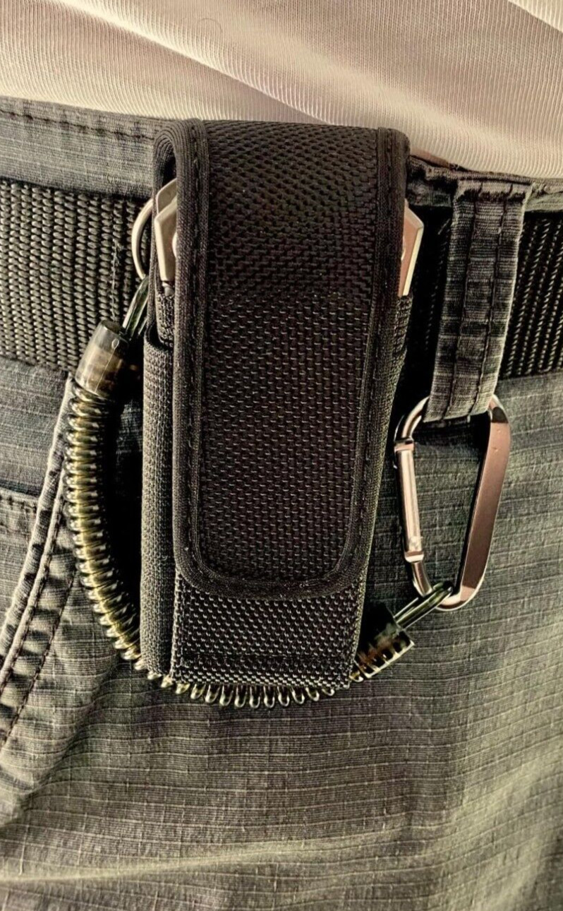 MultiTool Holster Nylon Belt Clip Pouch Leatherman Wave Plus Wingman Surge Rebar