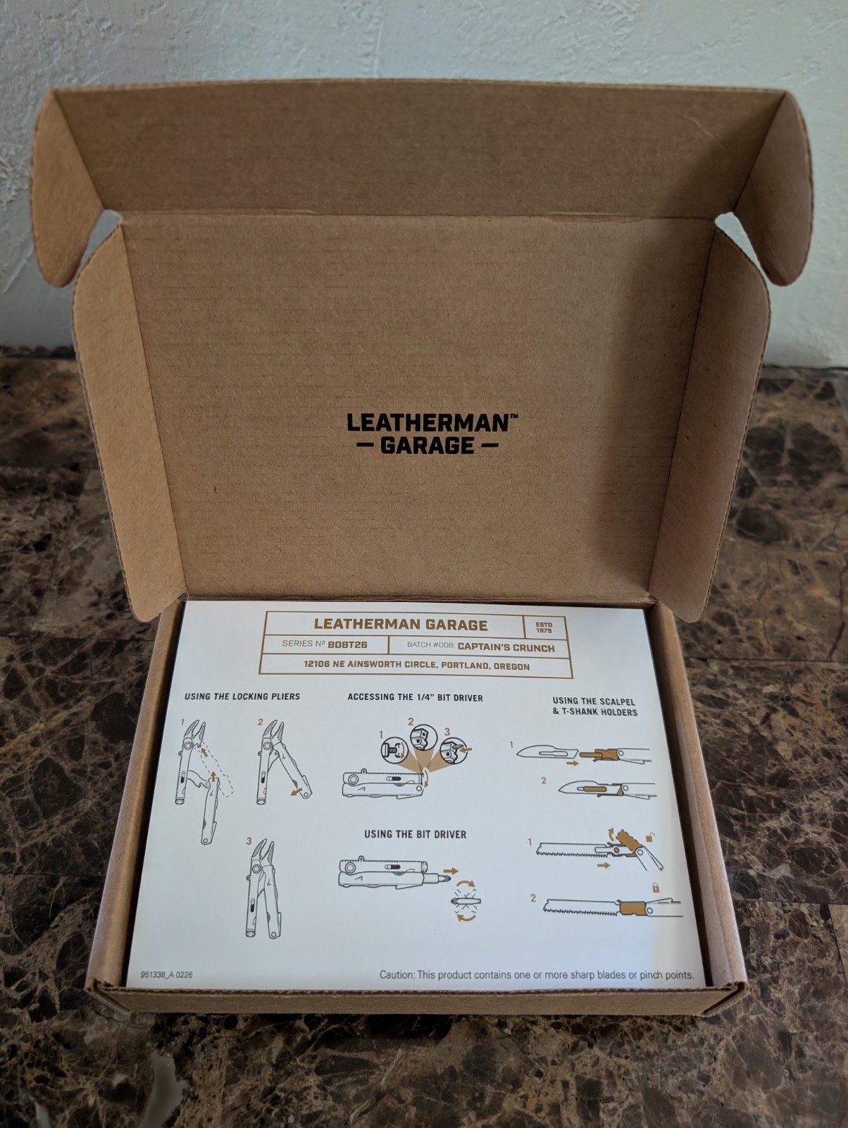 Leatherman Garage – Batch #008: Captain’s Crunch | Limited Run – New Condition