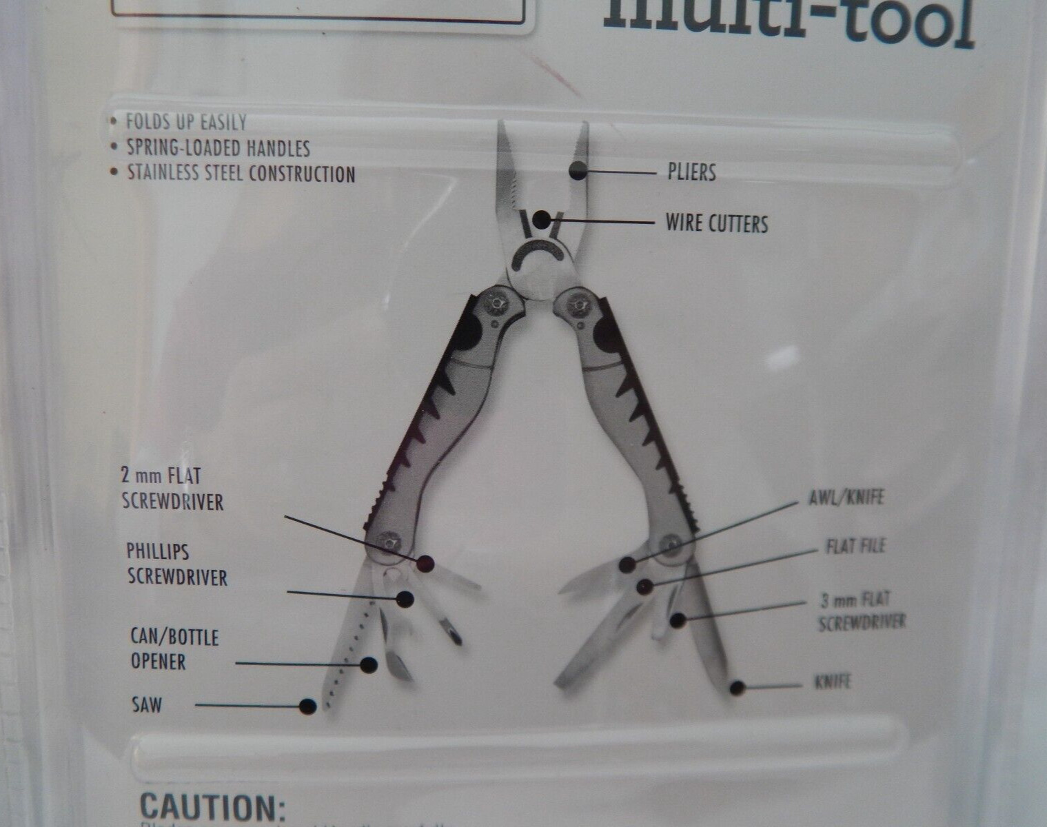 Complete Home 10-in-1 Pocket Multi-Tool Item 347167 New