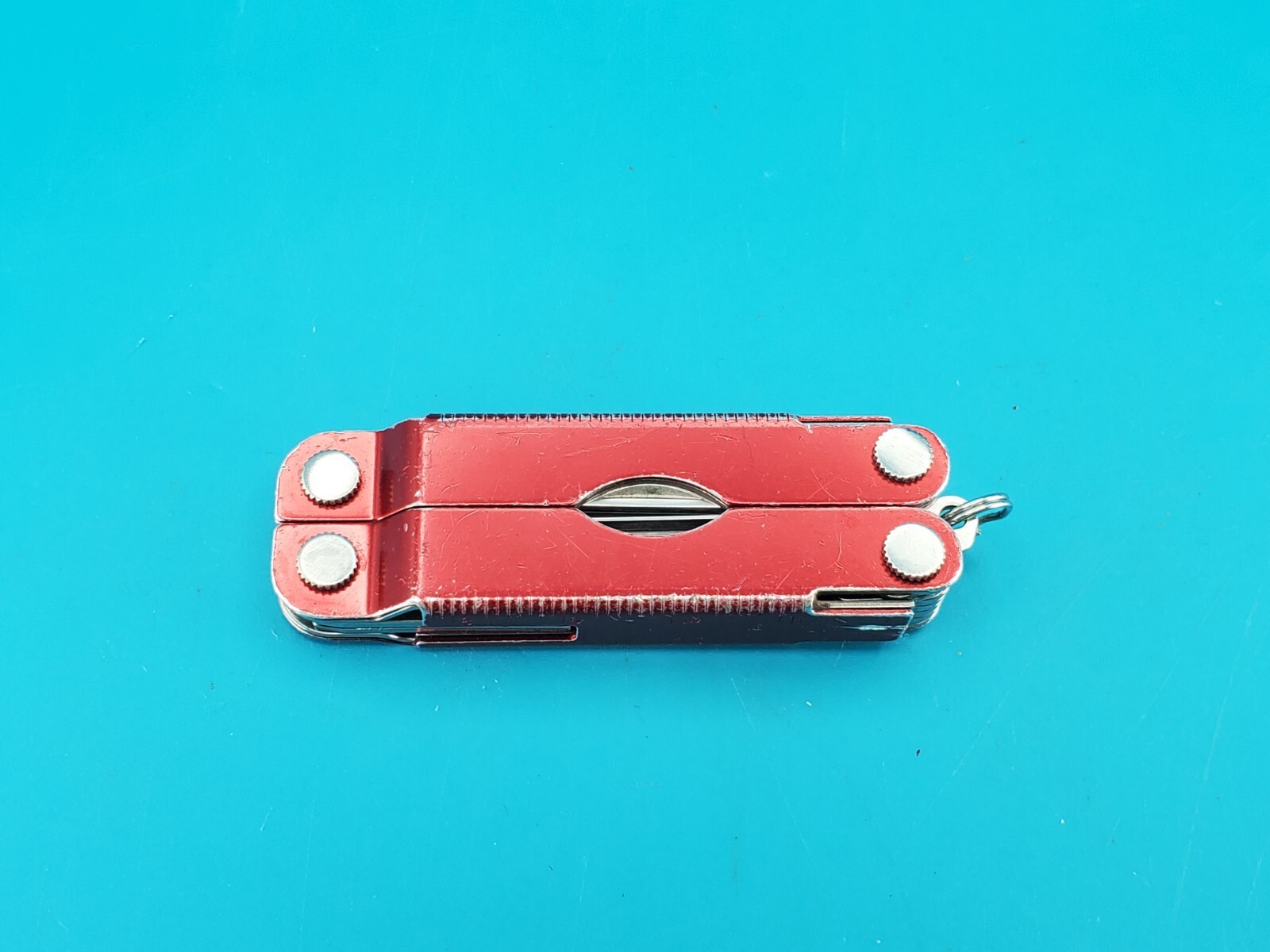 Leatherman Micra Multi-Tool, Knife, Scissors, Key Ring, Red!
