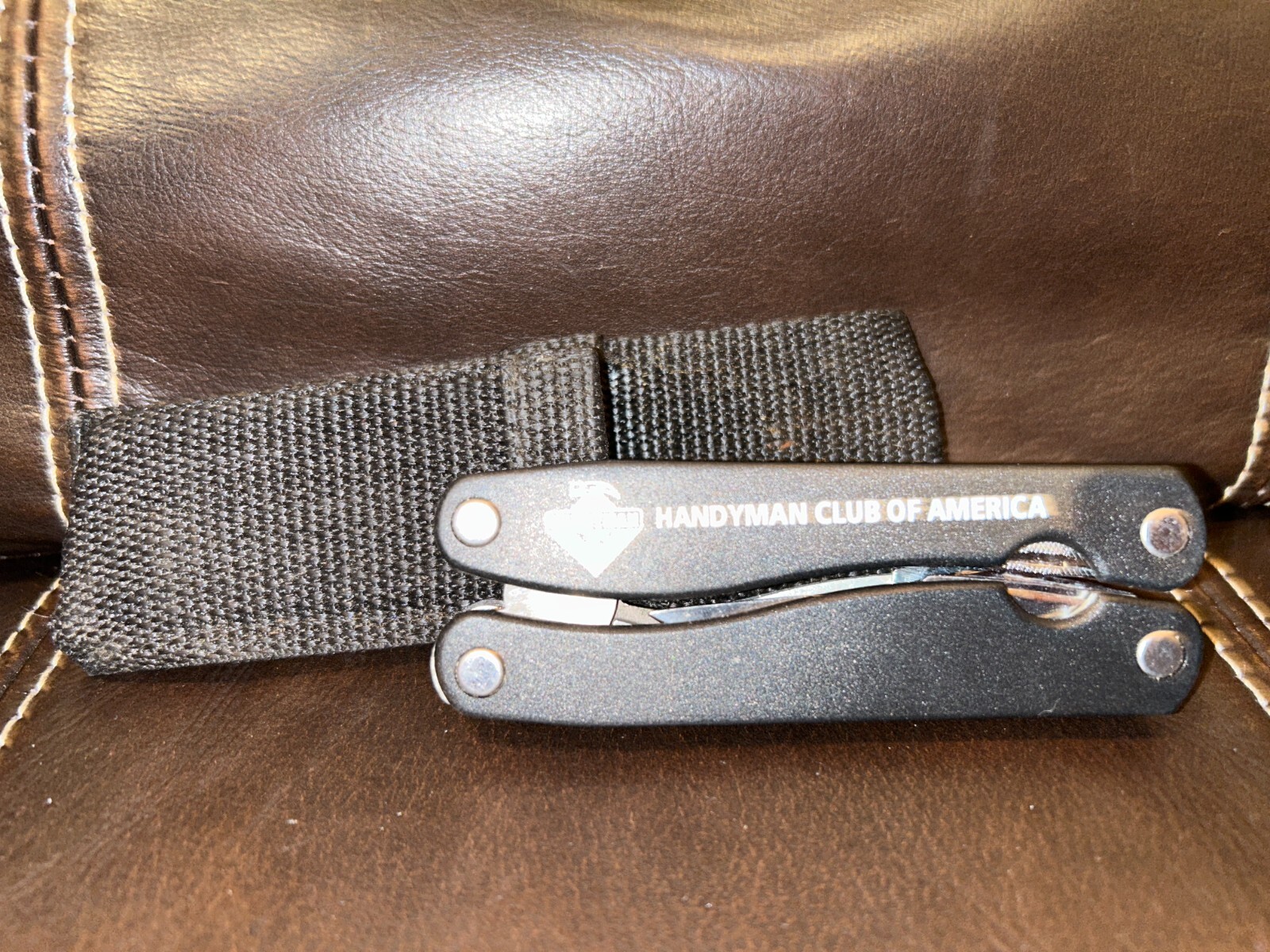 Vintage Handyman Club of America Multitool- 9 Implements In Case