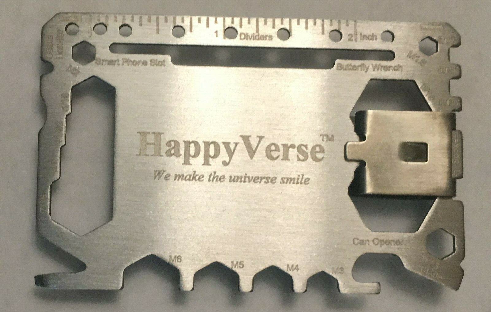 Wallet Multi Tool with Cover – Silver – Pack of 10
