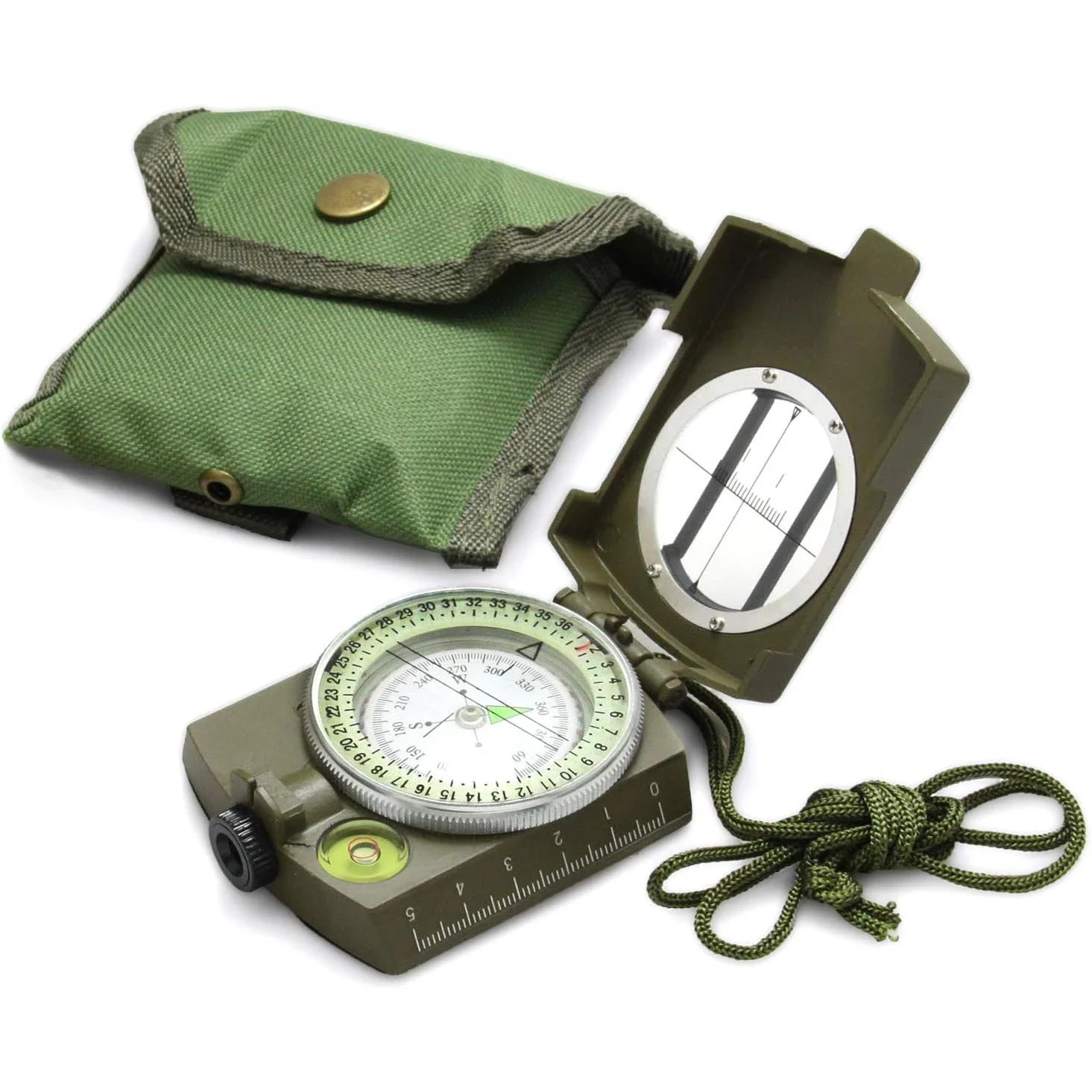 New Compass For Camping,Portable Waterproof Impact Resistant Compass for Hiking