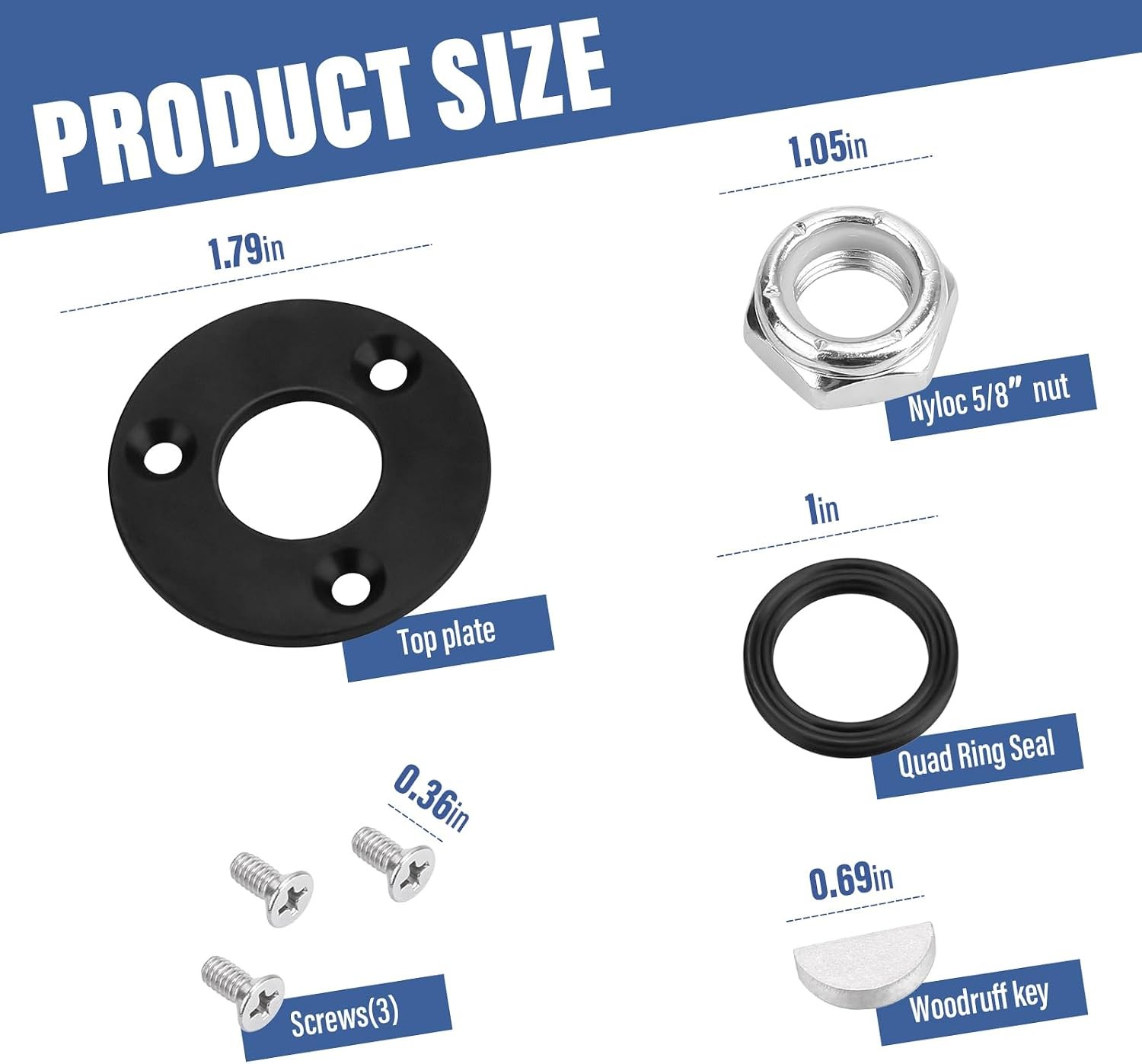 Hydraulic Helm Seal Service Kit HP6032 for Seastar