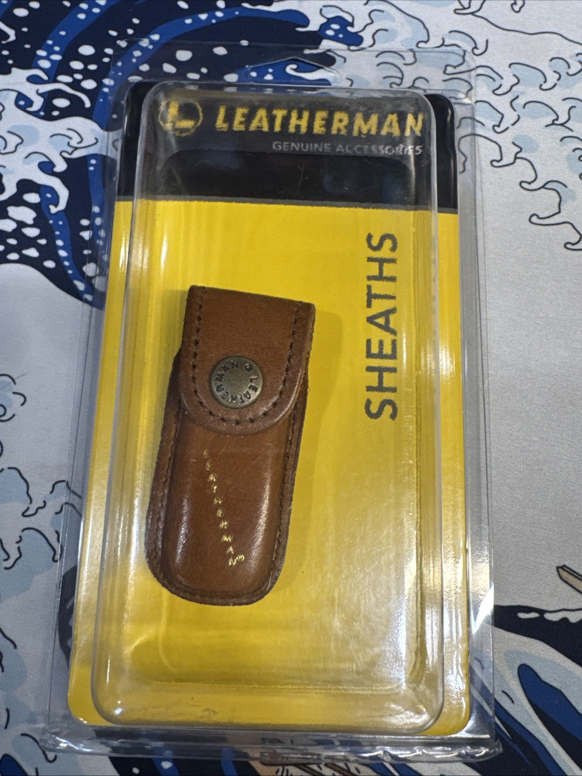 LEATHERMAN, Heritage Leather Snap Sheath for Multi-Tools, Brown, Extra Small