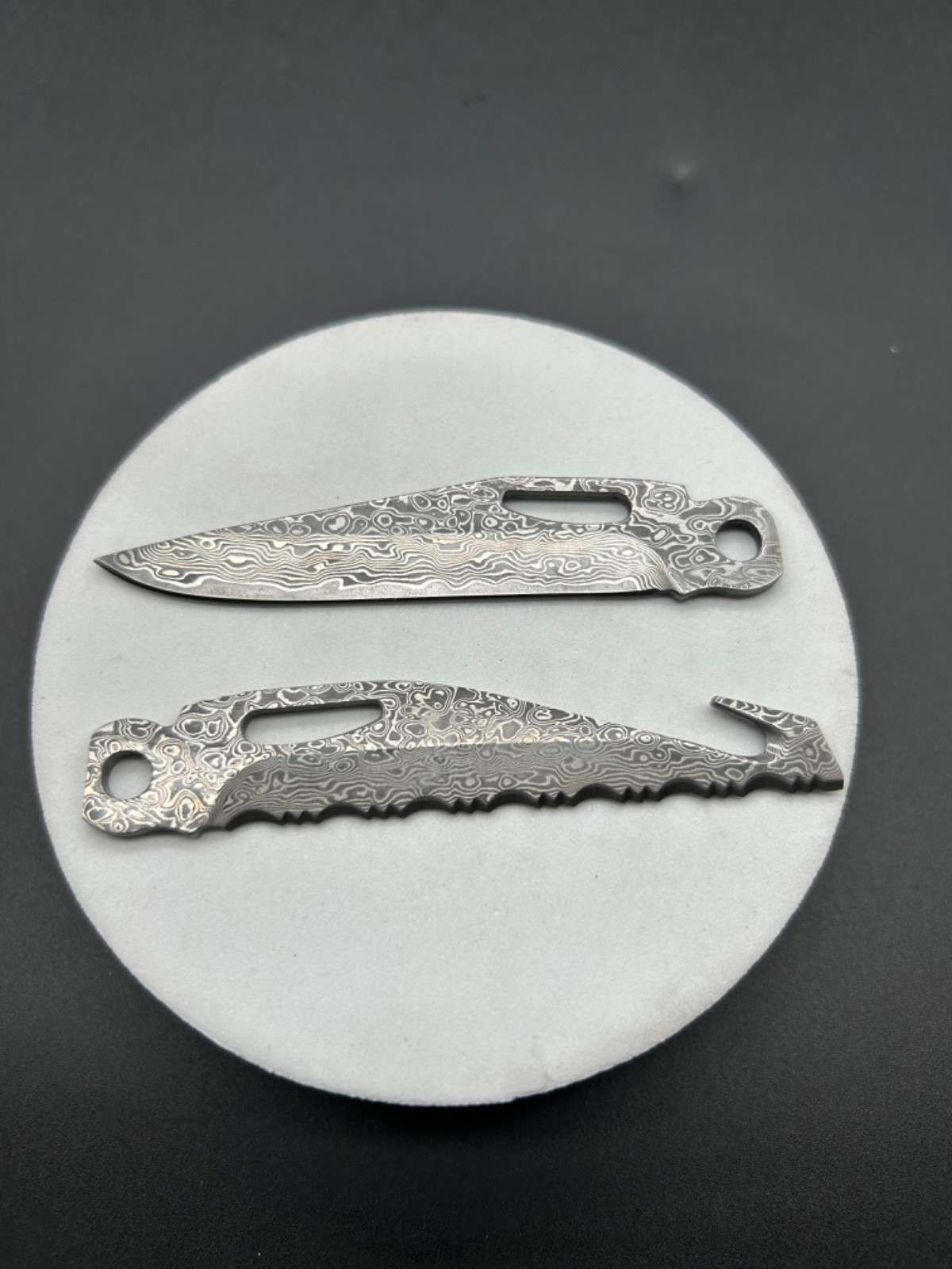 VG10 Damascus Blade For Leatherman CHARGE TTI/WAVE – MAIN KNIFE/SAW EDC UPGRADE