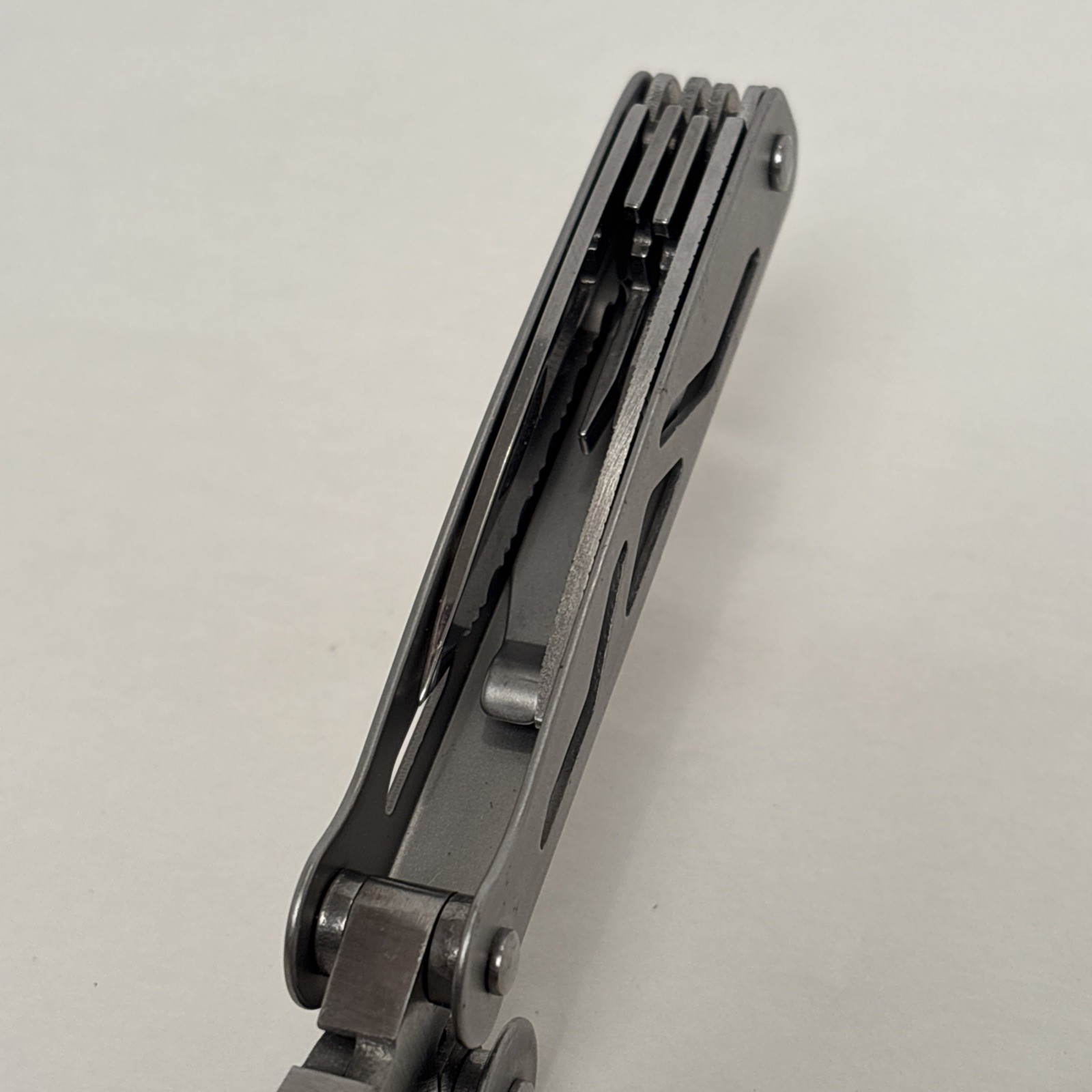 Ozark Trail 12-in-1 Multi Tool Folding Pliers with Sheath Silver Survival Camp