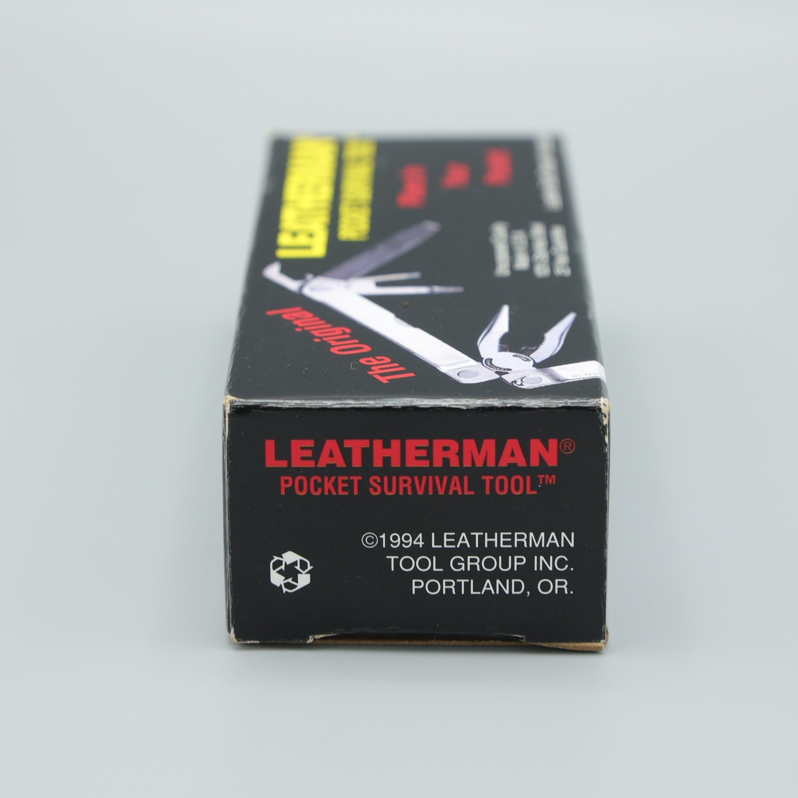 Vintage Leatherman Pocket Survival Tool 12-in-1 Multitool Stainless New 1994 USA