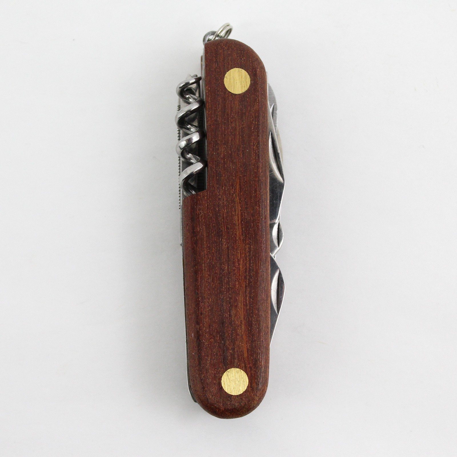 Wood Handle Stainless Steel Multi Purpose Tool – 11 Tools