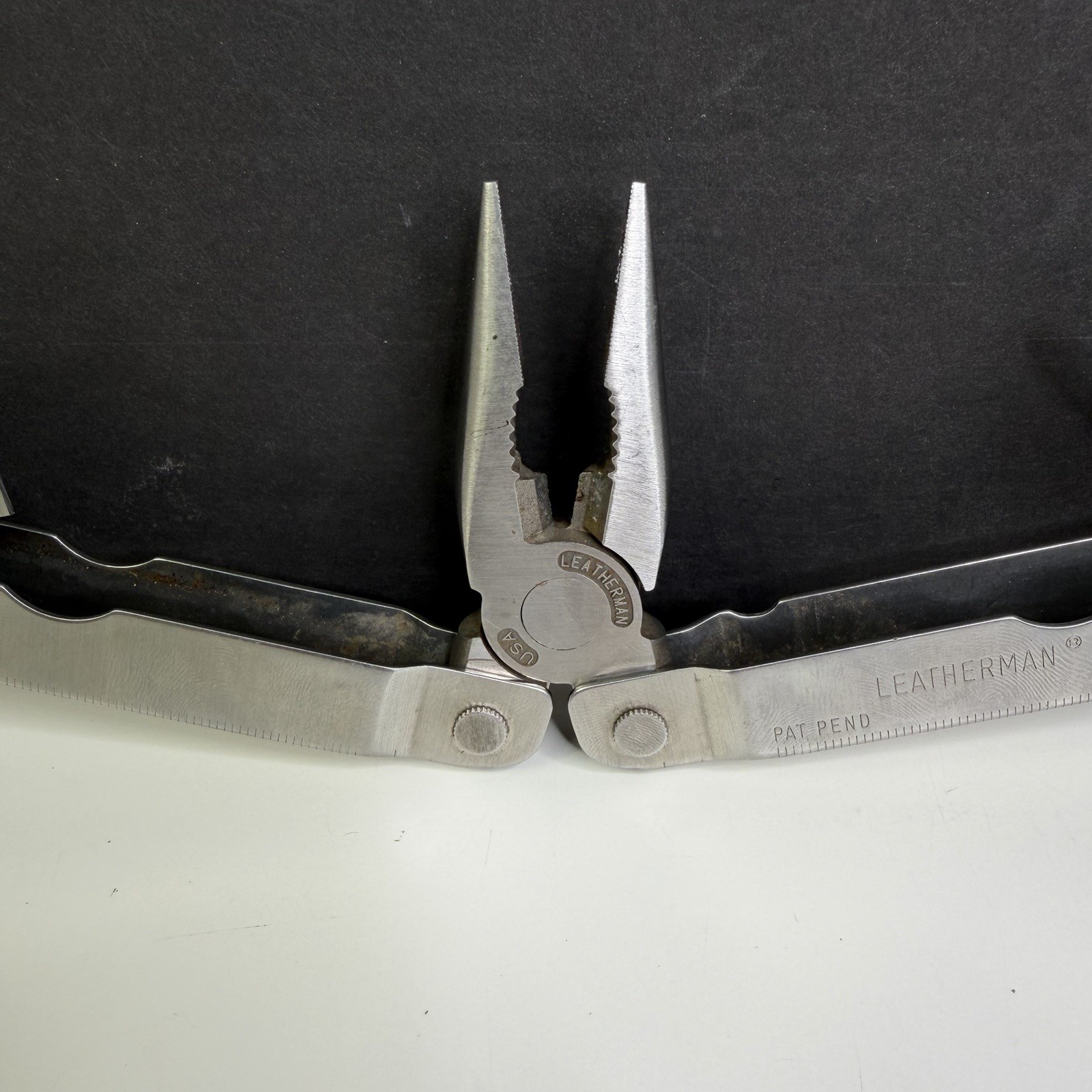 VTG Original Leatherman Super Tool Stainless Steel Multitool Portland USA