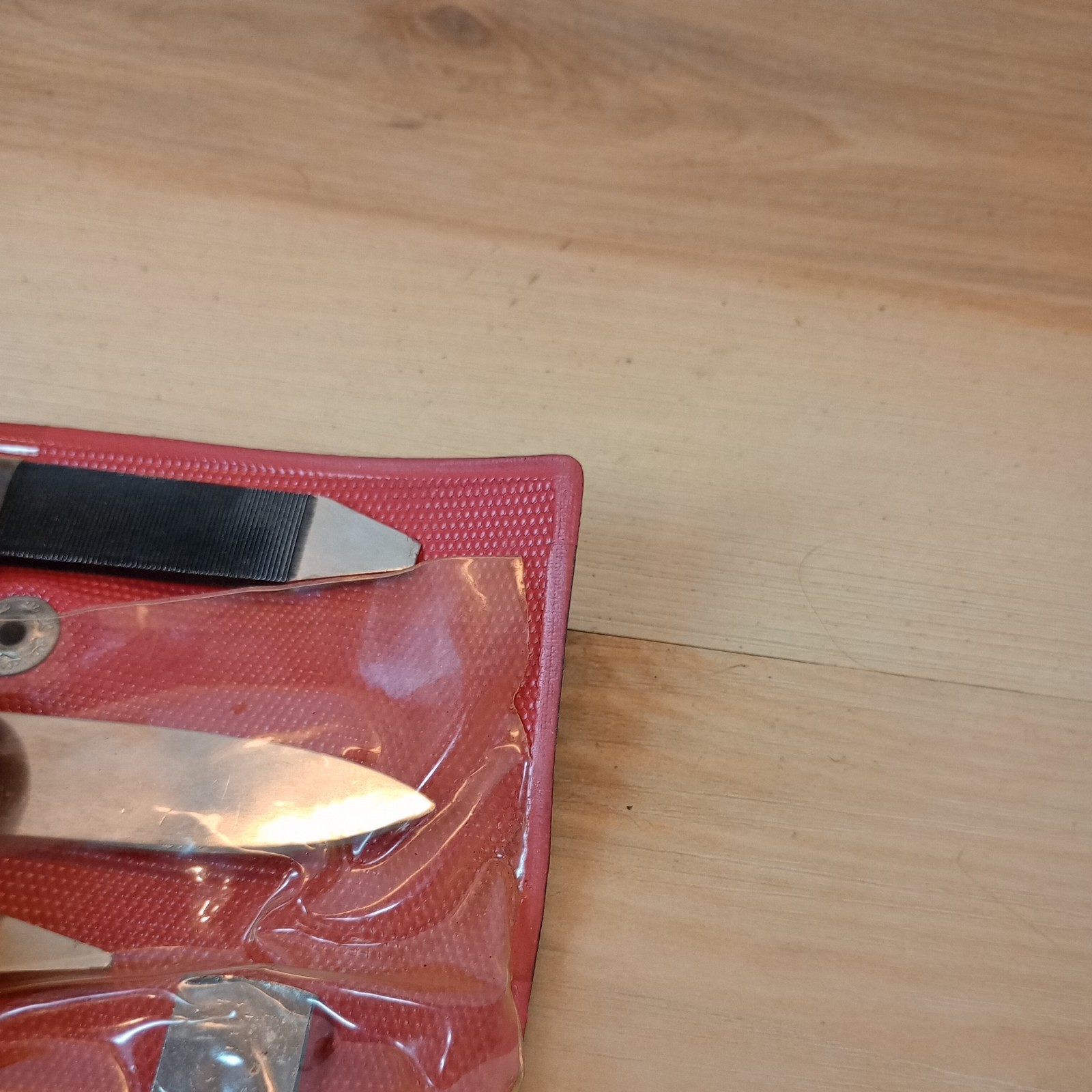 Vtg Multi Purpose Tool Kit Pocket Size Knife Interchangeable 6pc Stainless Japan