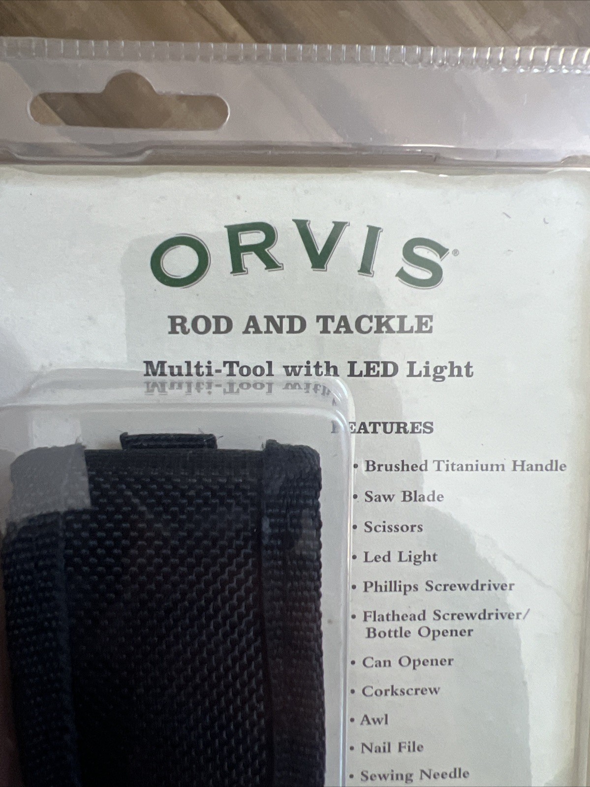 Orvis Rod And Tackle Multi-tool With Led Light /case