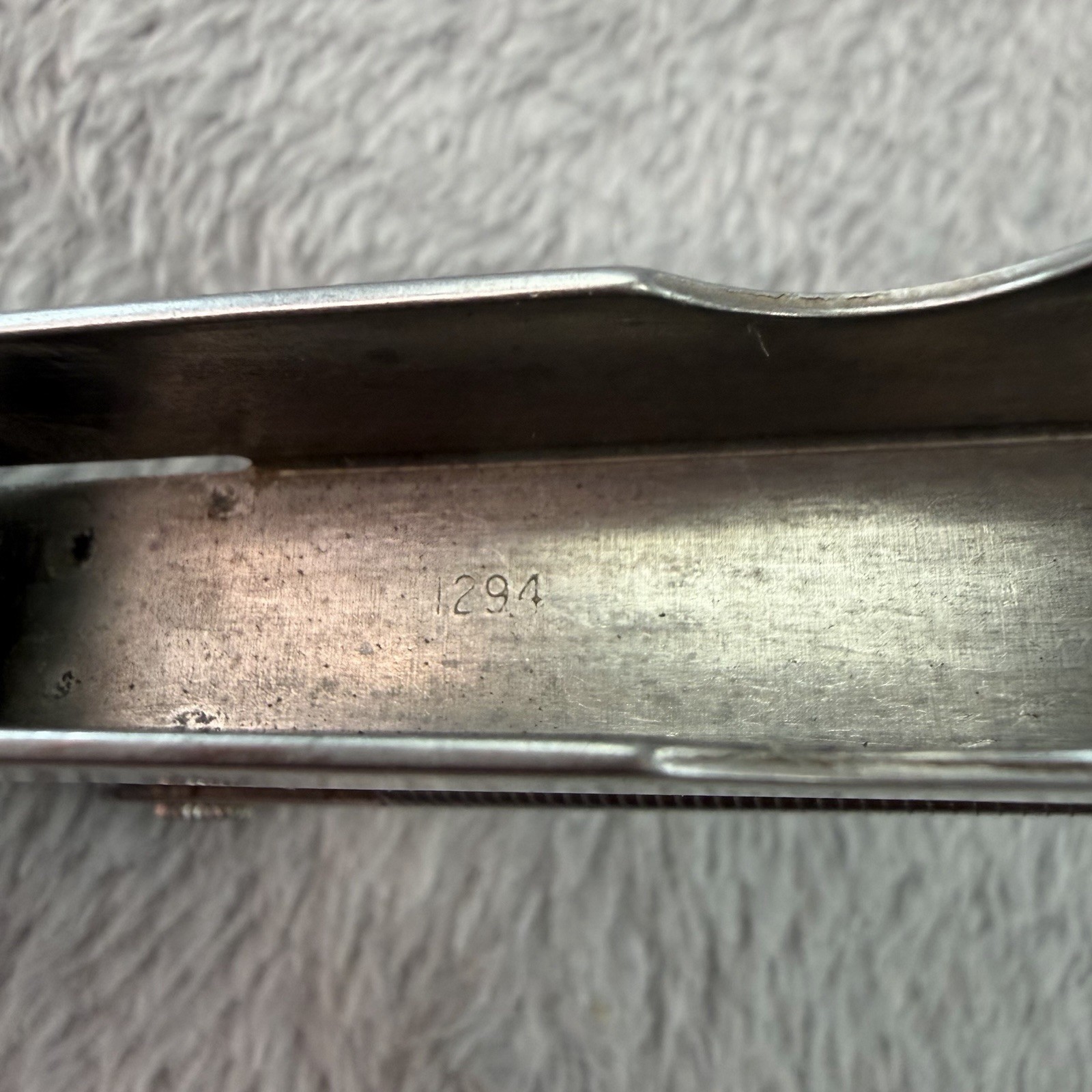 Vtg 1995 Leatherman Super Multi Tool 2 Blade Original Leather Case B501