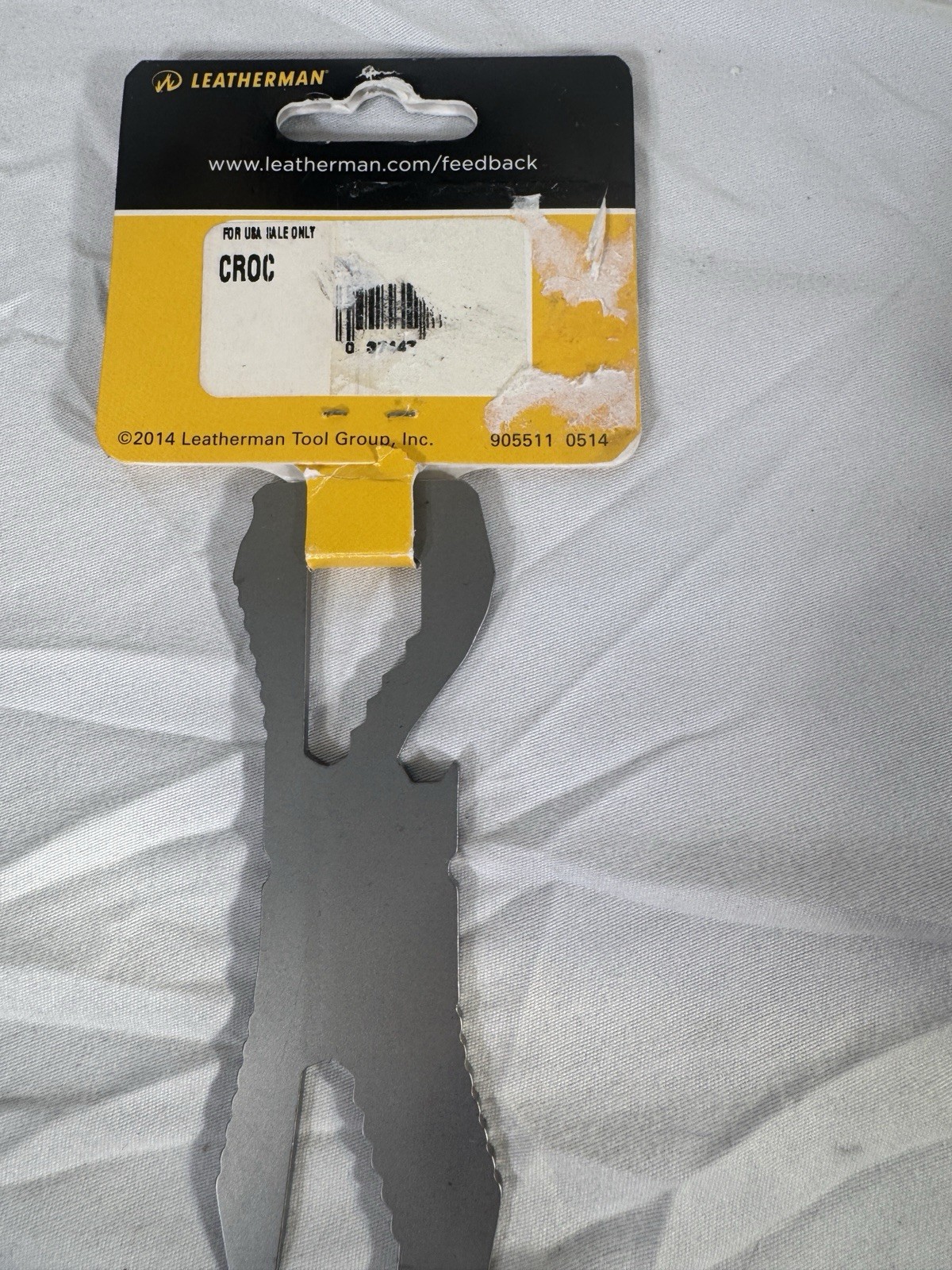 Leatherman Croc Multi-Tool Wrench Bottle Opener Pry-Bar Rare Accessory NEW NIB