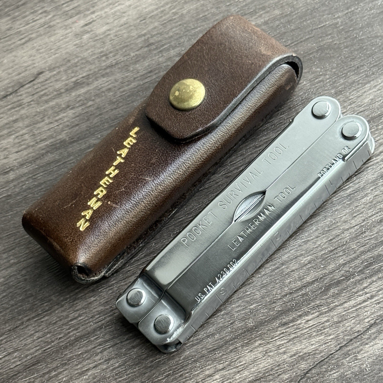 Leatherman PST Pocket Survival Tool Early Variant US PAT 4238862 Made in Japan