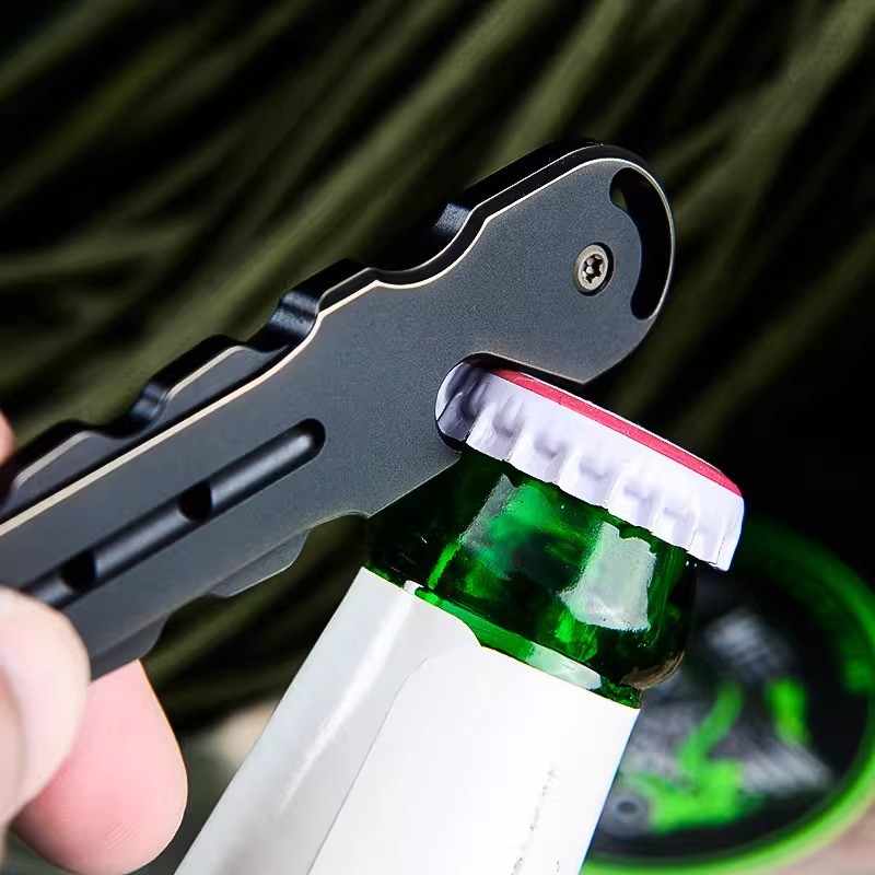 6AL4V Titanium Alloy Pocket Pry Bar EDC Tool for Outdoor