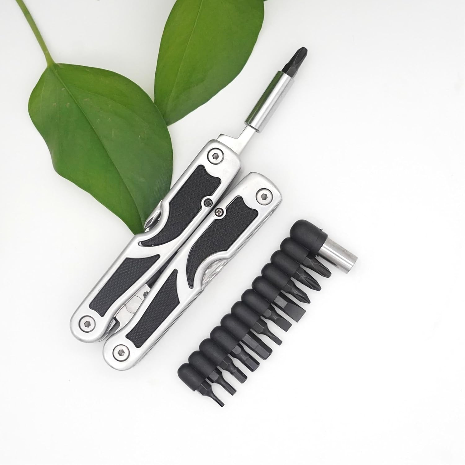PLB027 Stainless Steel Multi-Function Plier. 27 Functions with Knife, Fish Scale