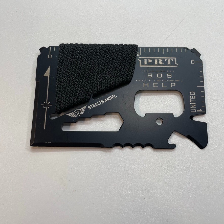 TSA PRT,SWISS, 14 IN 1 CREDIT CARD WALLET MULTI TOOL Lot Of 5
