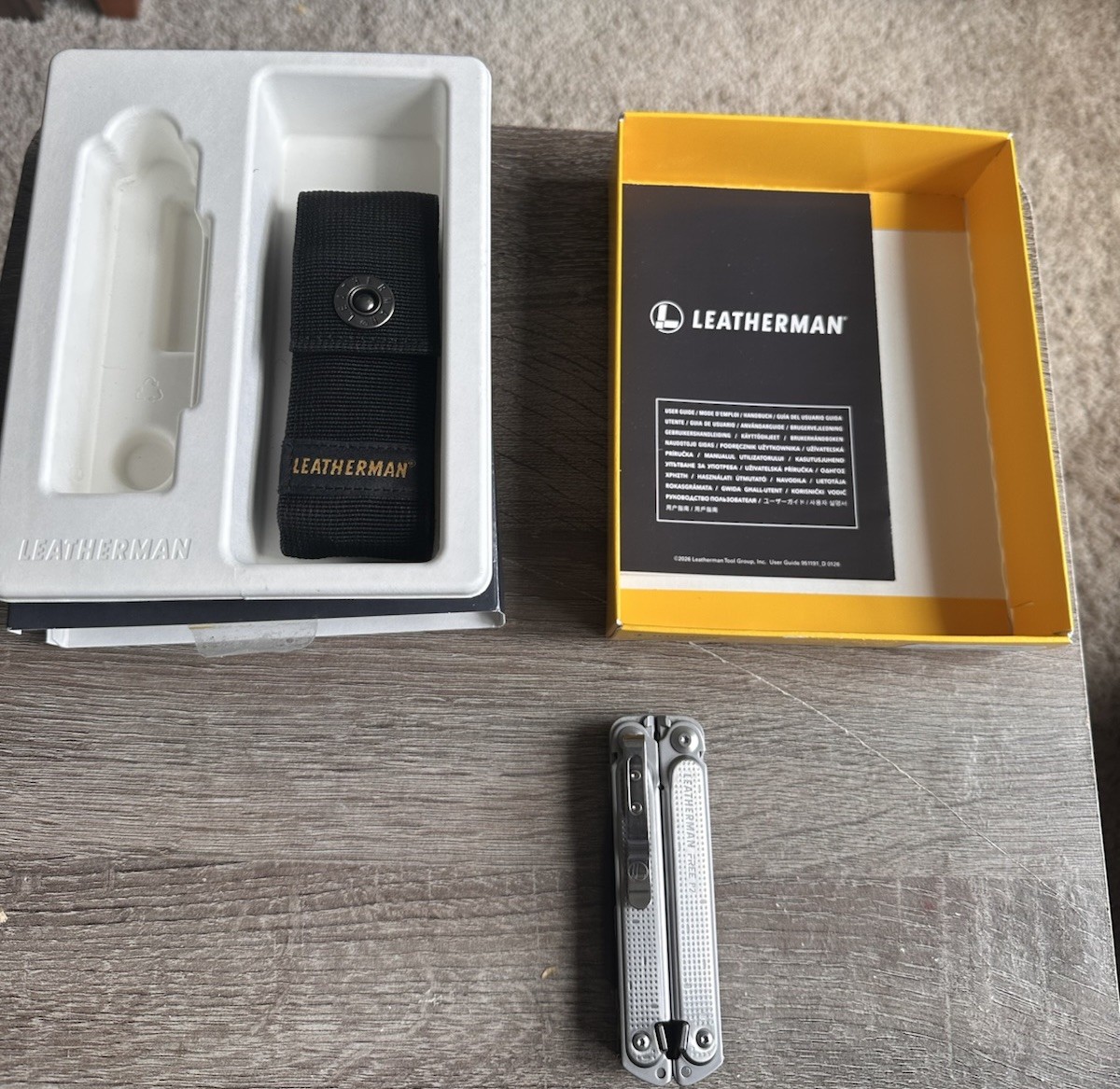 Leatherman FREE P2 Multitool with Arc Magnacut Blade And More