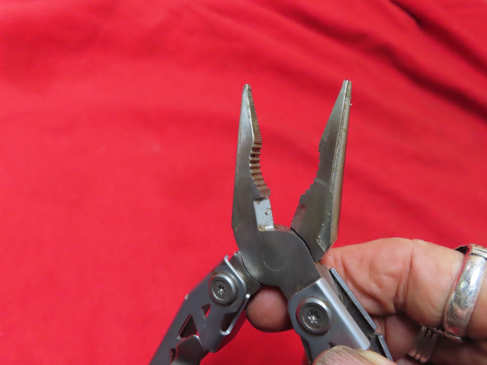 Gerber Suspension NXT Multi-Tool,Vtg,SS,Long Nose,w/o case,~GD+🤠🤠🤠G10.20.24