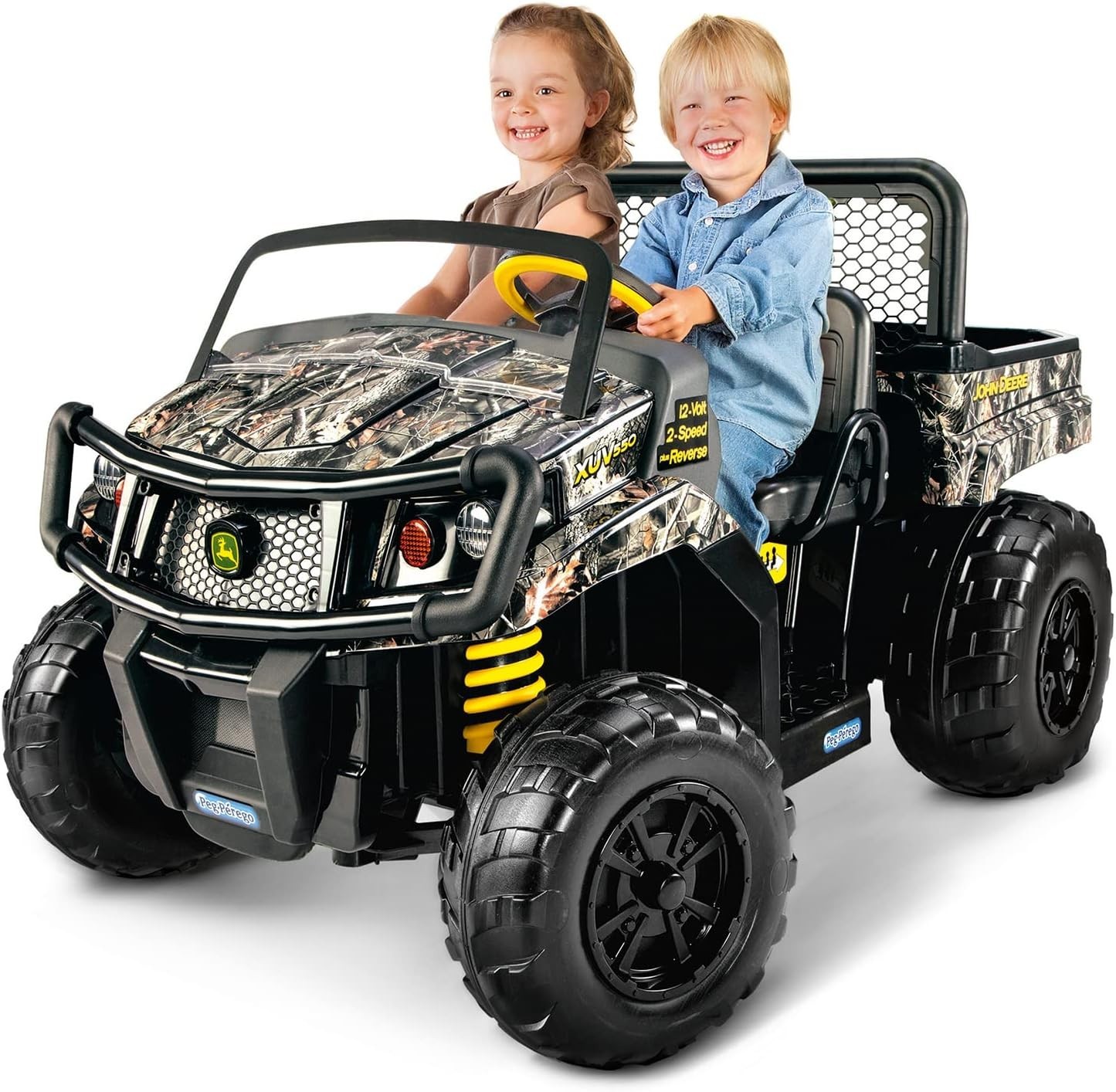 Peg Perego John Deere Gator XUV Ride On Replacement Rear Wheels 2 Pack 13-1/2″