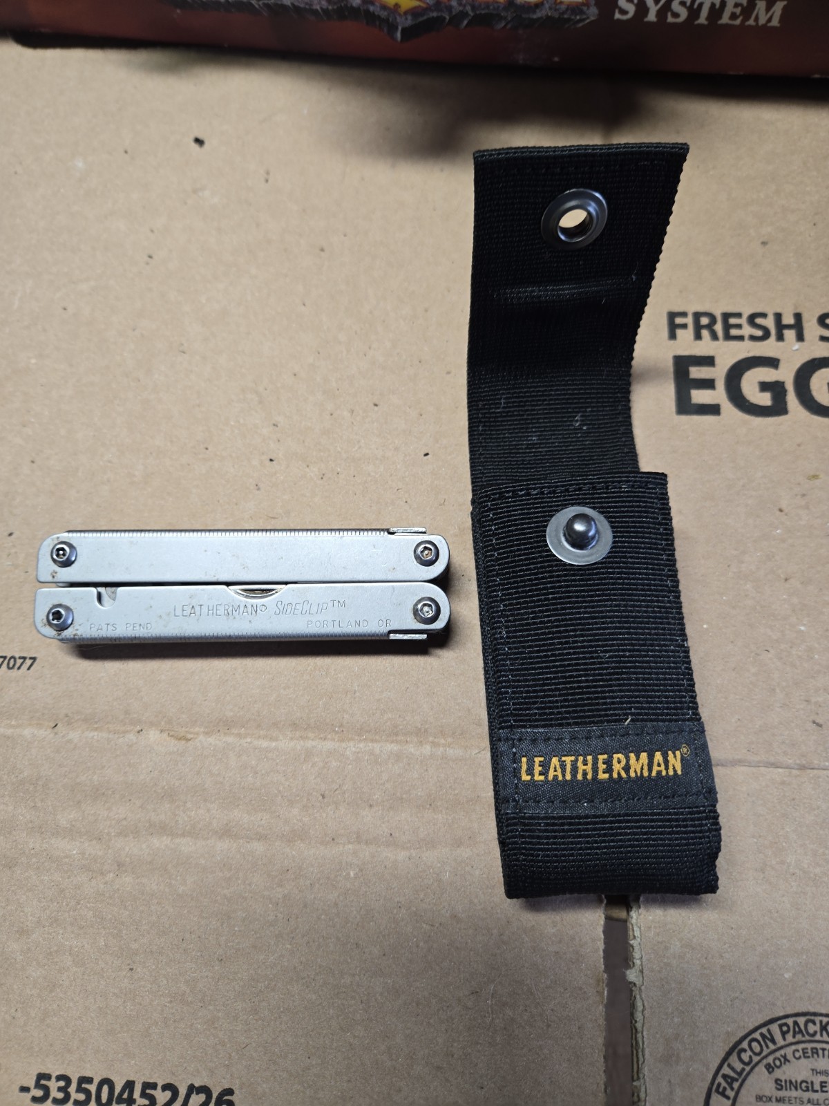 Vintage Leatherman Side Clip Multi-Tool Collectible W/ Sheath