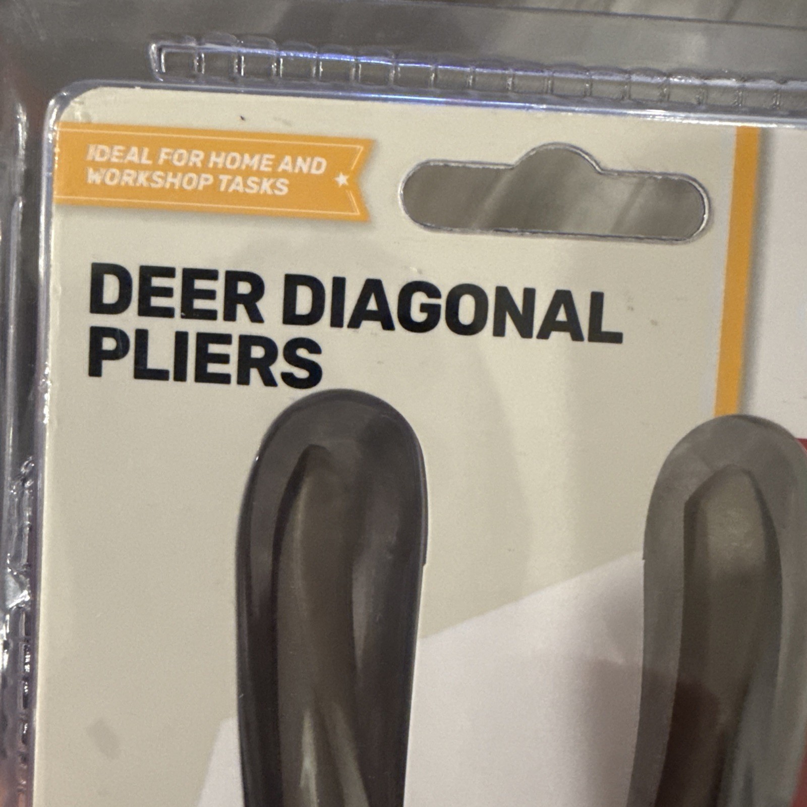 Barn Star Carbon Steel Diagonal Pliers with Deer Stand, Adorable NEW