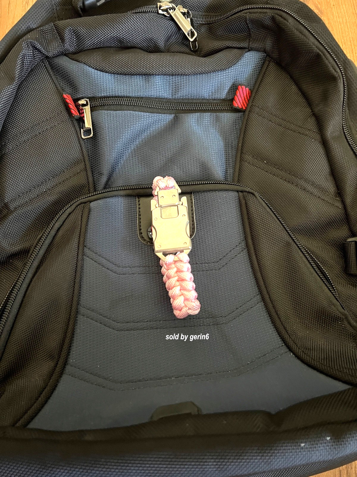 Paracord Emergency Tactical EDC Survival Knife Bracelet, Pink BR5 New
