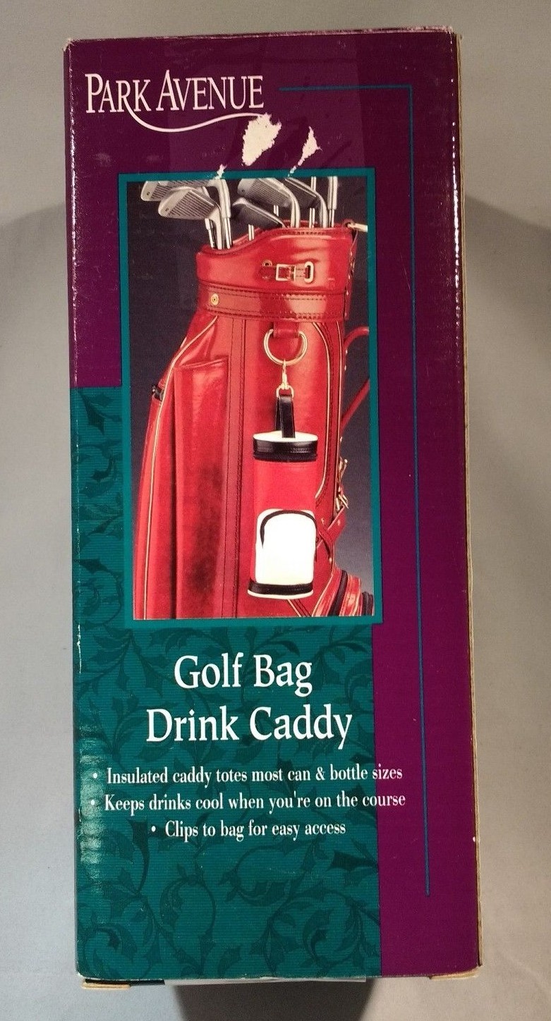 Park Avenue Golf Bag Drink Caddy-New in Box