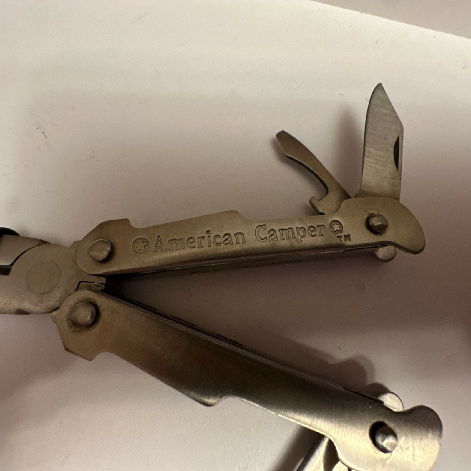 American Camper & KR TOOLS Stainless Steel Multi purpose Tool/knifes. 2 Knives!