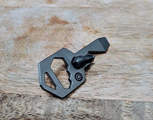 Titankey “ 8in1 Titanium Multitool Keychain Tool “ Grade 5 Titanium “ Tsa Friend