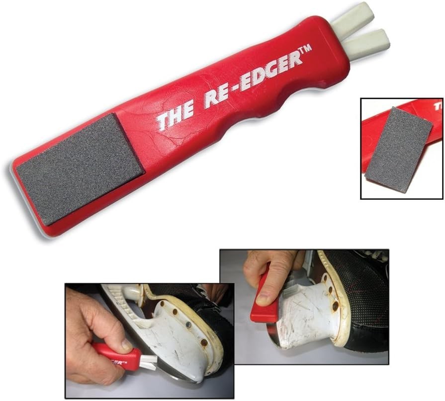 Extra Fine Grit Re-Edger – Handheld Tool for Precision Skate Blade Sharpening