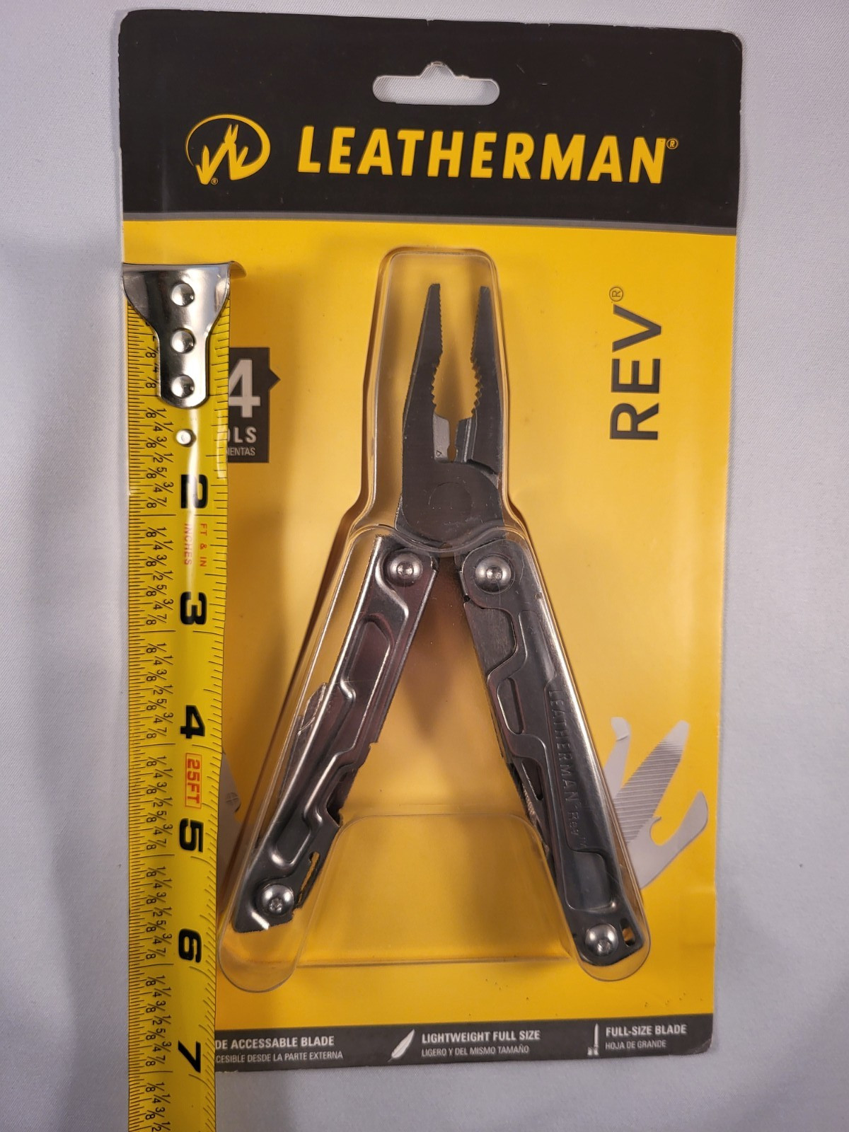 NEW LEATHERMAN REV 14 Tool Stainless Steel Multi-Tool – 832126 – Sealed