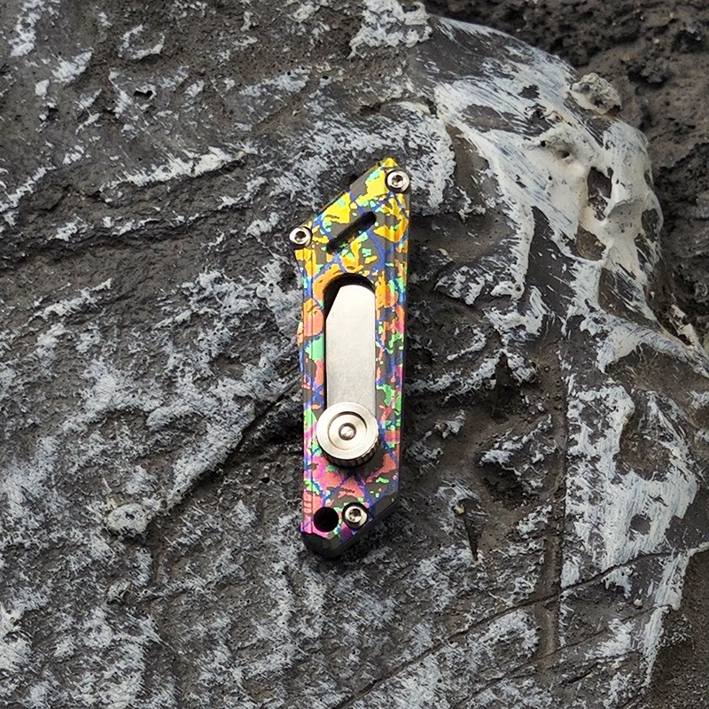 Titanium alloy EDC push up Tool Simple and practical