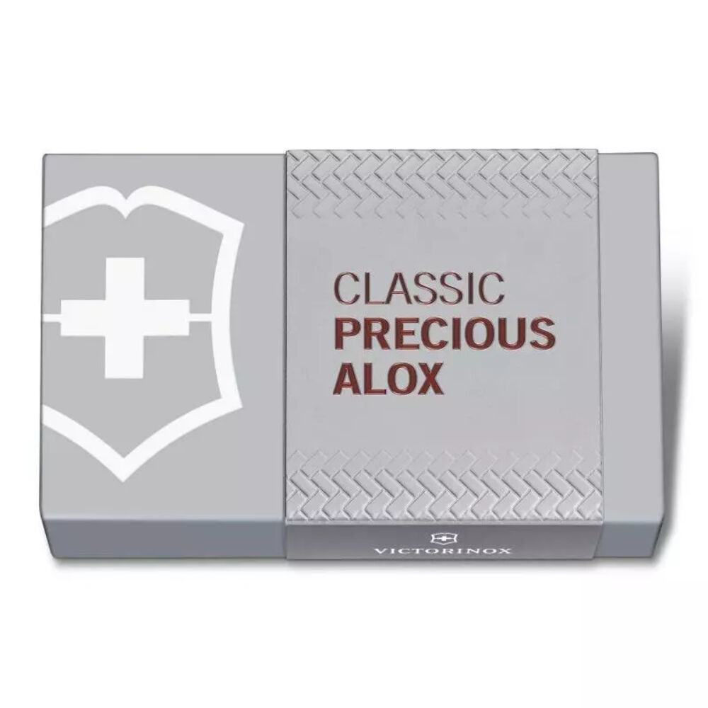 Victorinox Swiss Army Classic SD Precious Alox Pocket Knife | Brown